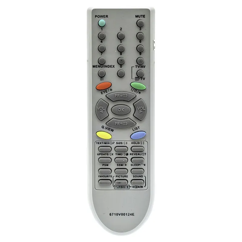 Remote control for TV LG 6710V00124E (compatible)