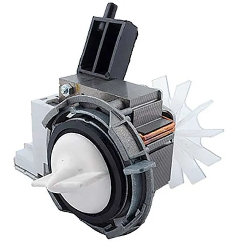 Помпа (насос) для пральної машини Zanussi 50245215004 Plaset 90 Вт 8496/43308 (контакти роздільні ззаду,на 4 засувки)