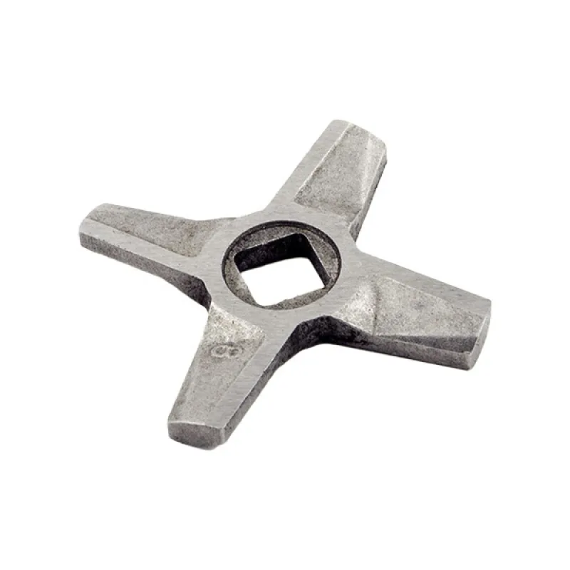 Ніж для м&aposясорубки Zelmer/Bosch 10003883 D=55.5mm s=5mm Отвір=10x10mm NR8 ZMMA028X (A863109.00) (двосторонній)