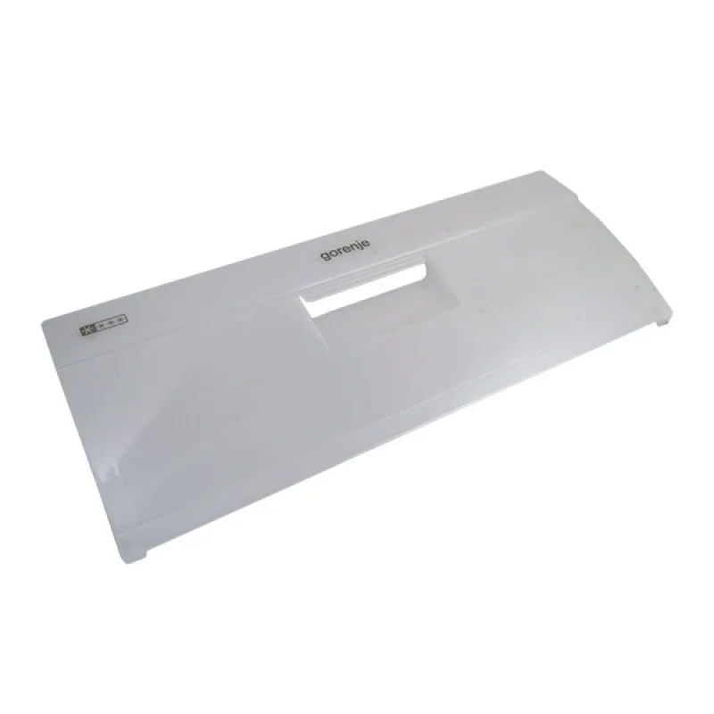 Upper freezer drawer panel for Gorenje refrigerator 690336, 475x195 mm