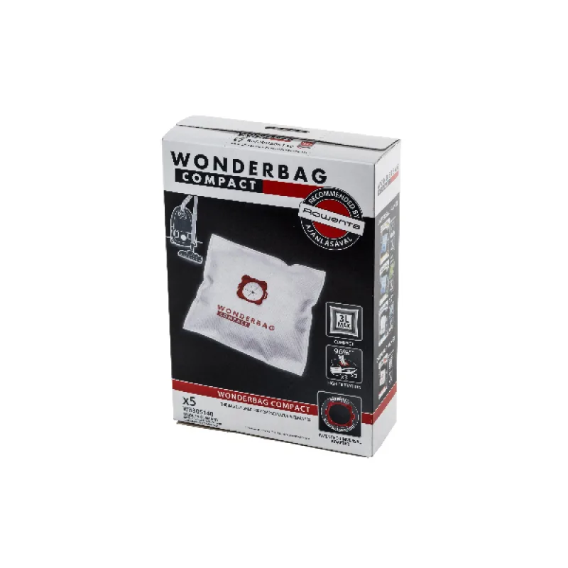 Набор мешков Wonderbag Compact для пылесоса Rowenta WB305140, 5 шт