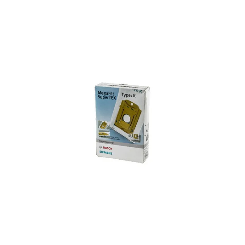 Набір мішків Type K + фільтр мотора BBZ41FK для пилососа Bosch, Siemens 00468265