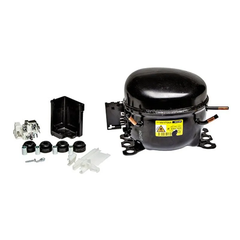 Компресор для холодильника Electrolux 2425108152 SECOP HVY75AA R600a 117 Вт (з пусковим реле)