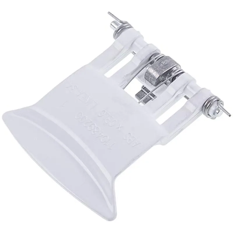 Door handle for Zanussi washing machine 4055113411, white