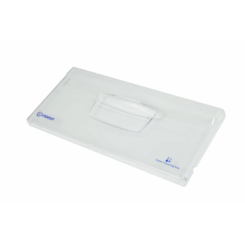 Панель ящика морозильної камери Ariston C00291478 430х197 мм (відкидна, з логотипом)