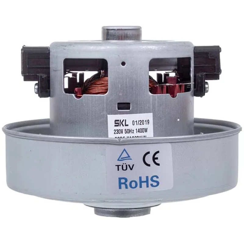 Двигун для пилососа VAC031UN (з виступом) SKL D=134/84 mm H=35/101 mm 1400 W