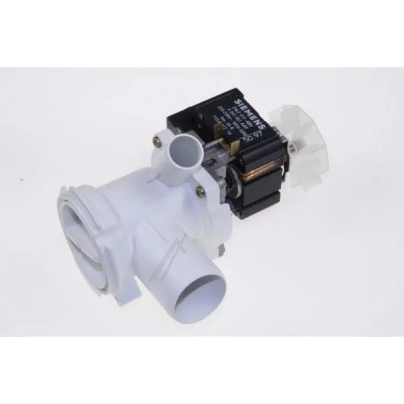 Помпа (насос) для пральної машини Bosch 00140585 (в зборі) 100 Вт (контакти роздільні збоку)