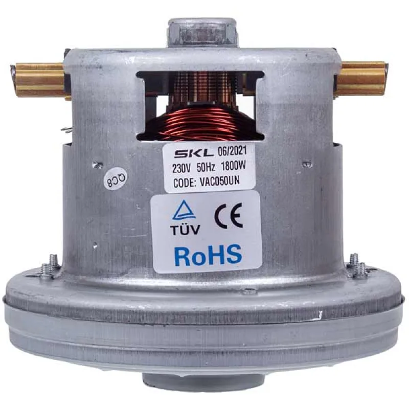 Двигун для пилососа VAC050UN (з виступом) SKL D=138/97 mm H=21/116 mm 1800 W