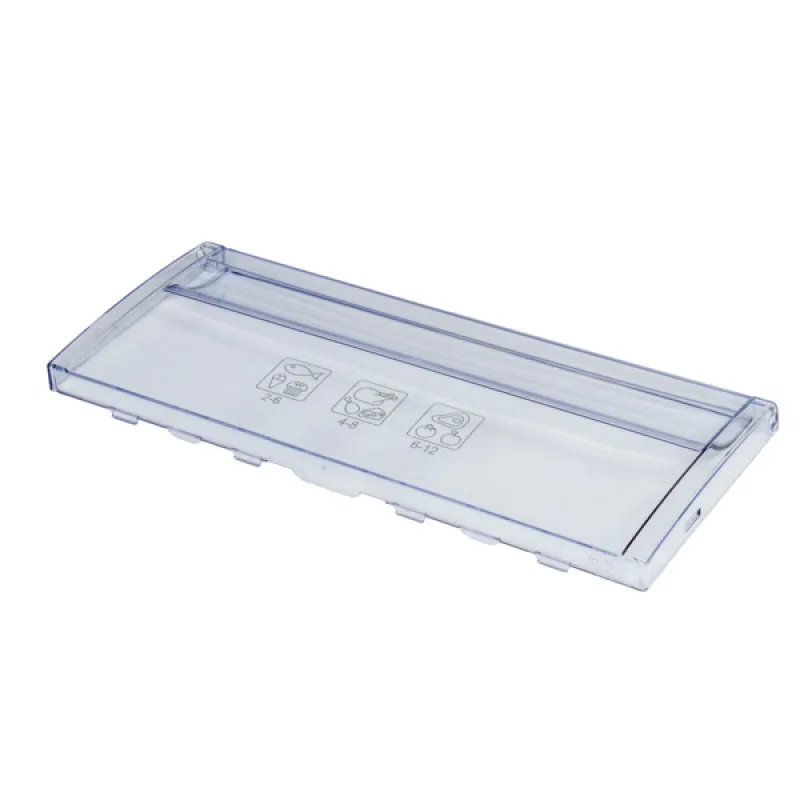 Freezer drawer panel for Beko refrigerator 4616120100, 470x190 mm