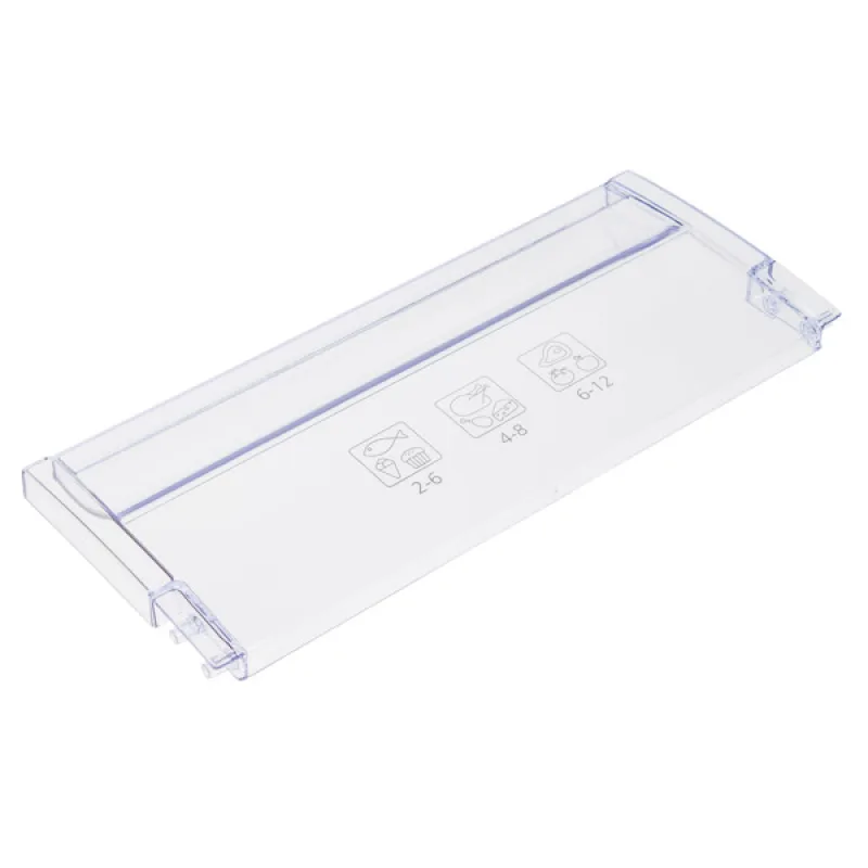 Flip down freezer drawer panel Beko 4397311300, 445x190 mm