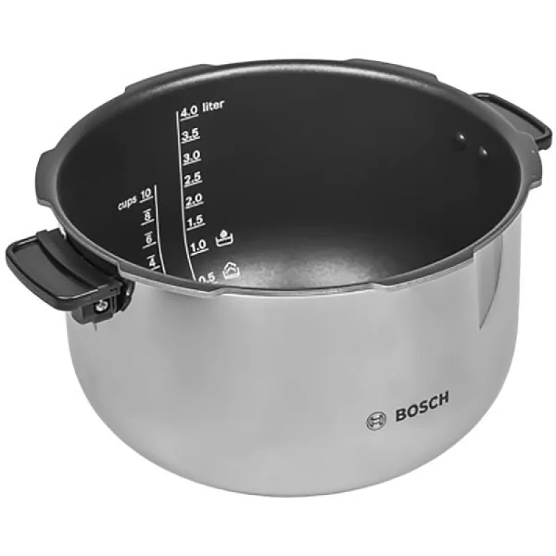 Чаша мультиварки 4L Bosch 11019504 (тефлон з ручками)