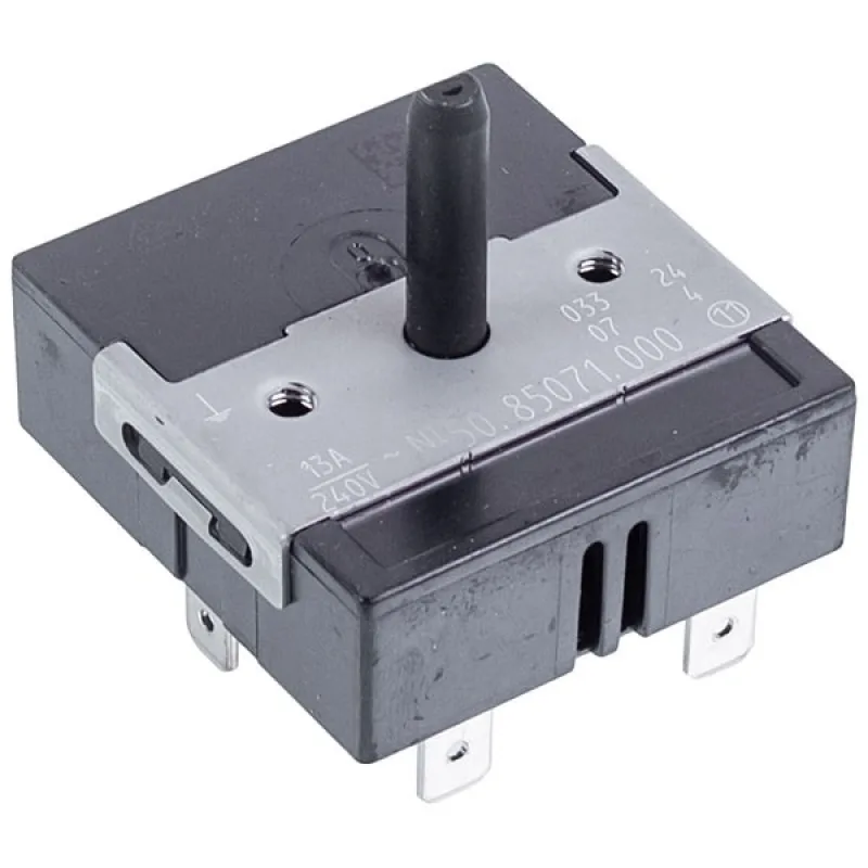 Hotplate power switch for Privileg, Electrolux, Zanussi and others, 140013340017