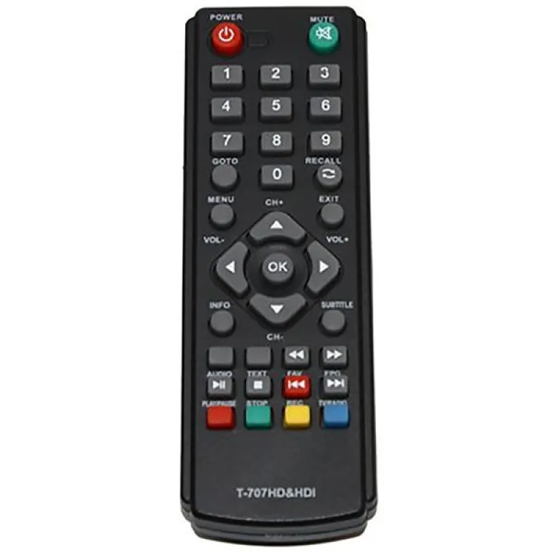 Пульт дистанційного керування для DVB-T2 GoldMaster T-707HD
