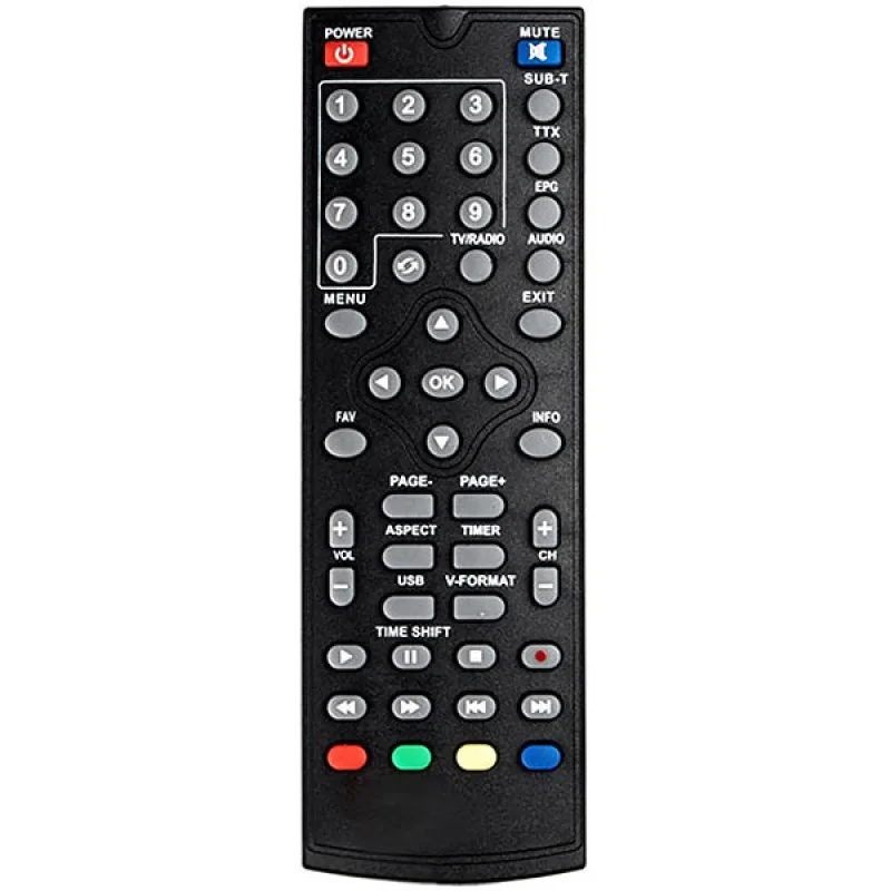Пульт дистанційного керування для DVB-T2 World vision T56 (аналог)