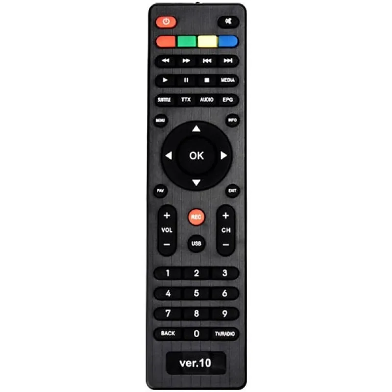 Пульт дистанційного керування для DVB-T2 Oriel ПДУ-10