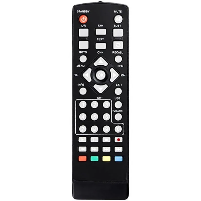 Пульт дистанційного керування для DVB-T2 SkyPrime V T2 (HQ)