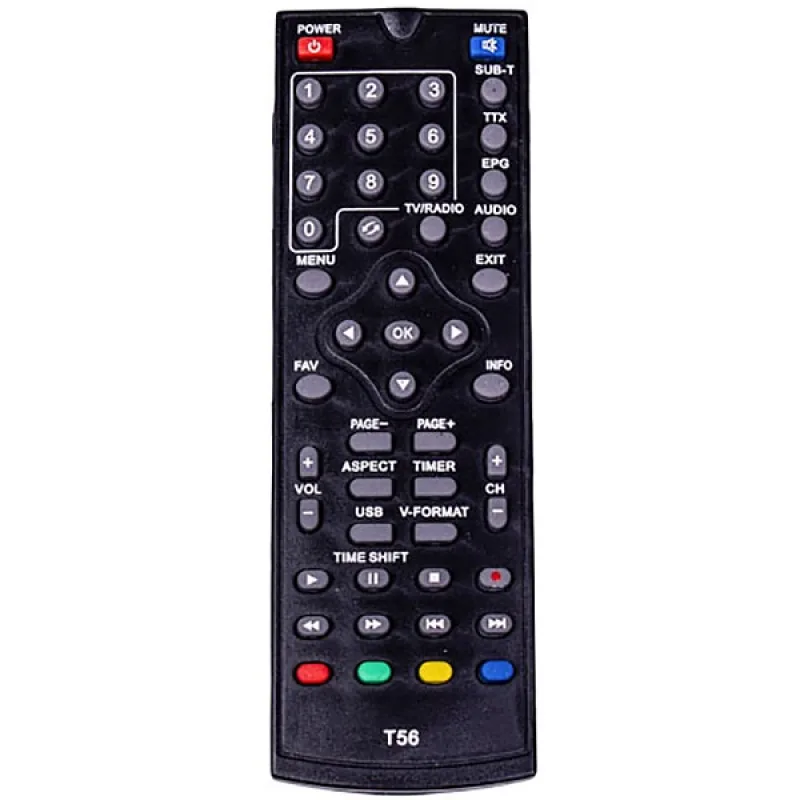 Пульт дистанційного управління для DVB-T2 World vision T56 (HQ)
