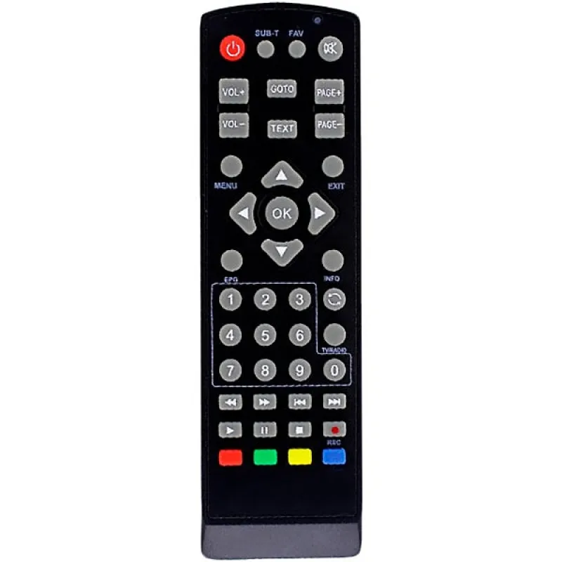 Пульт дистанційного керування для DVB-T2 Cadena HT-1110