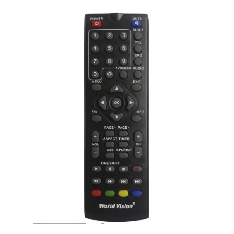 Пульт дистанційного керування для DVB-T2 World vision T56