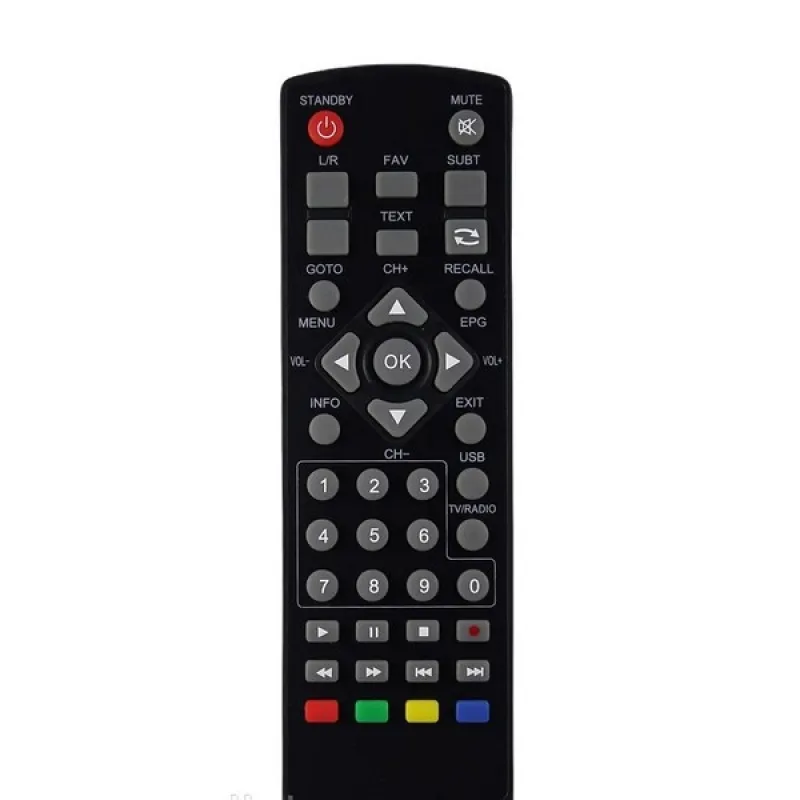 Пульт дистанційного управління для DVB-T2 SkyPrime V T2
