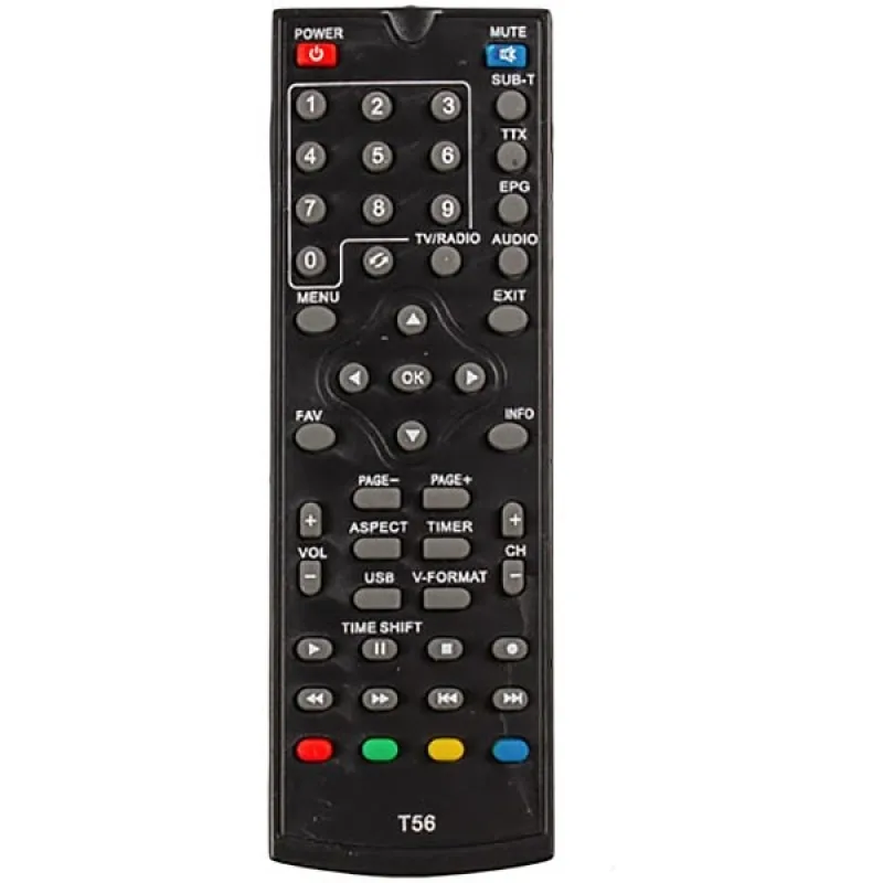 Пульт дистанційного управління для DVB-T2 World vision T56