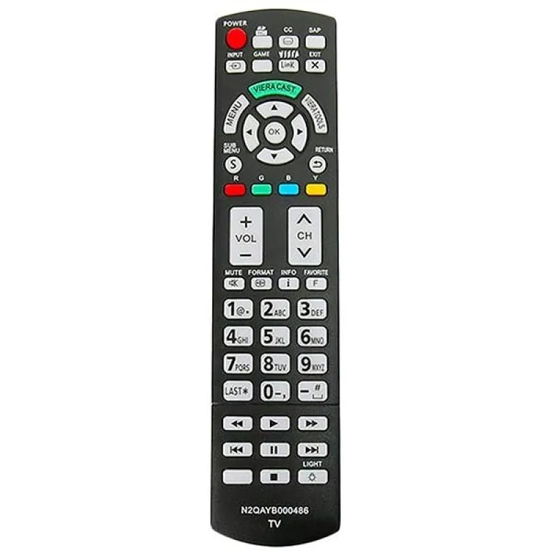 Пульт дистанційного керування для телевізора Panasonic N2QAYB000486