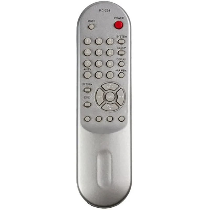 Пульт дистанційного керування для телевізора Rainford RC-224 OVAL 9012