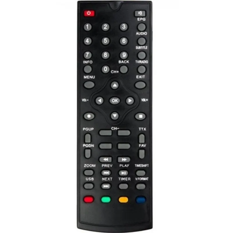 Пульт дистанційного керування для DVB-T2 Pantesat HD-3800 T2