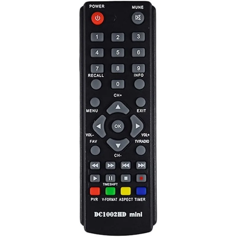 Пульт дистанційного керування для DVB-T2 D-Color DC1002HD mini
