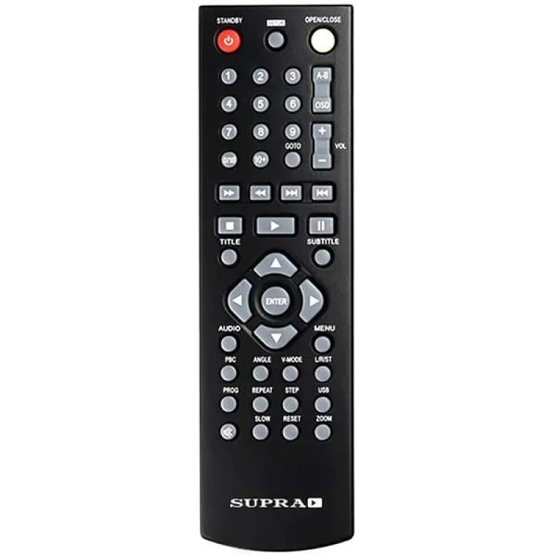 Пульт дистанційного керування для DVD-програвача Supra RC-5049 USB