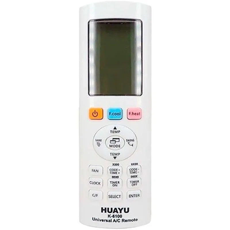 Пульт універсальний для кондиціонерів Huayu K-6100 (4000 кодів)