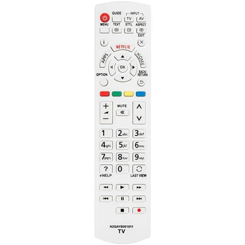Пульт дистанційного керування для телевізора Panasonic N2QAYB001011 NETFLIX