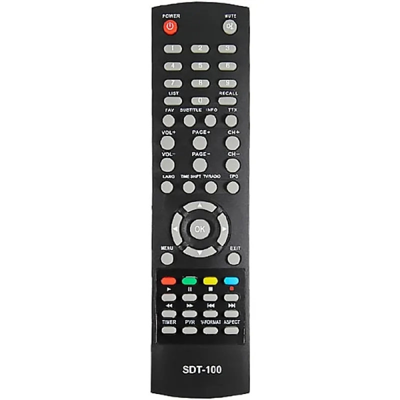 Пульт дистанційного керування для DVB-T2 Supra SDT-100