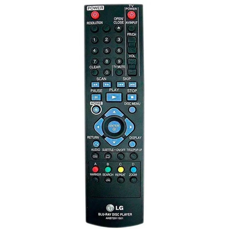 Пульт дистанційного керування для Blu-ray програвача LG AKB72911501