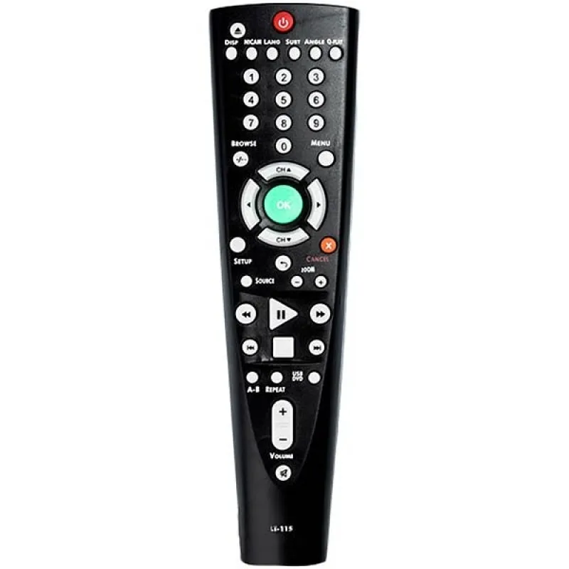 Пульт дистанційного керування для DVD програвача BBK LT115 black