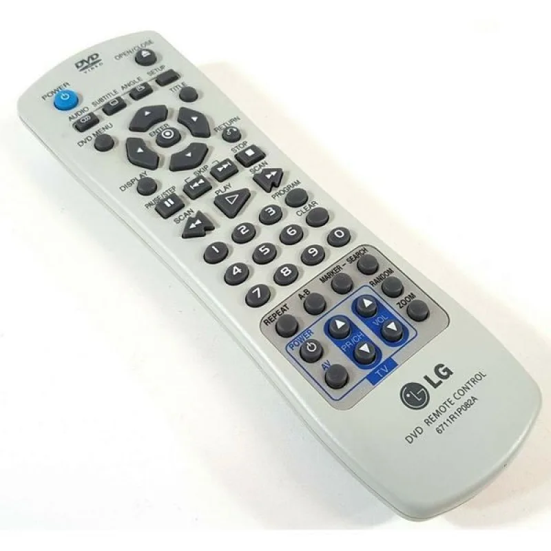 Пульт дистанційного керування для DVD-програвача LG 6711R1P082A