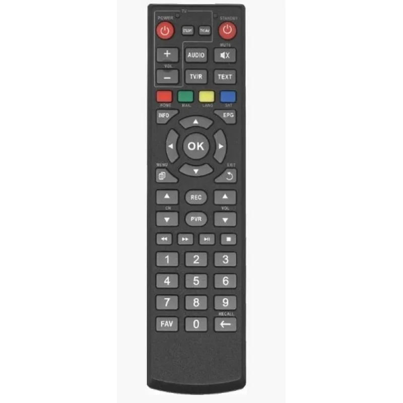 Пульт дистанційного керування для DVB-T2 ZALA