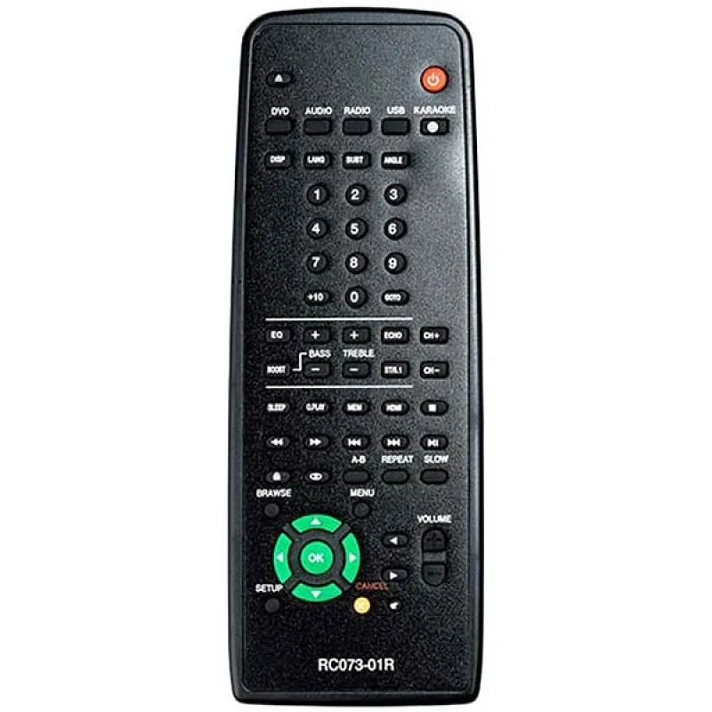Пульт дистанційного керування для домашнього кінотеатру BBK RC073-01R NOC