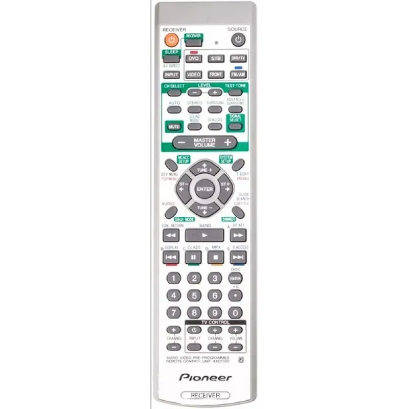 Пульт дистанцйного керування для домашнього кінотеатру Pioneer AXD7355