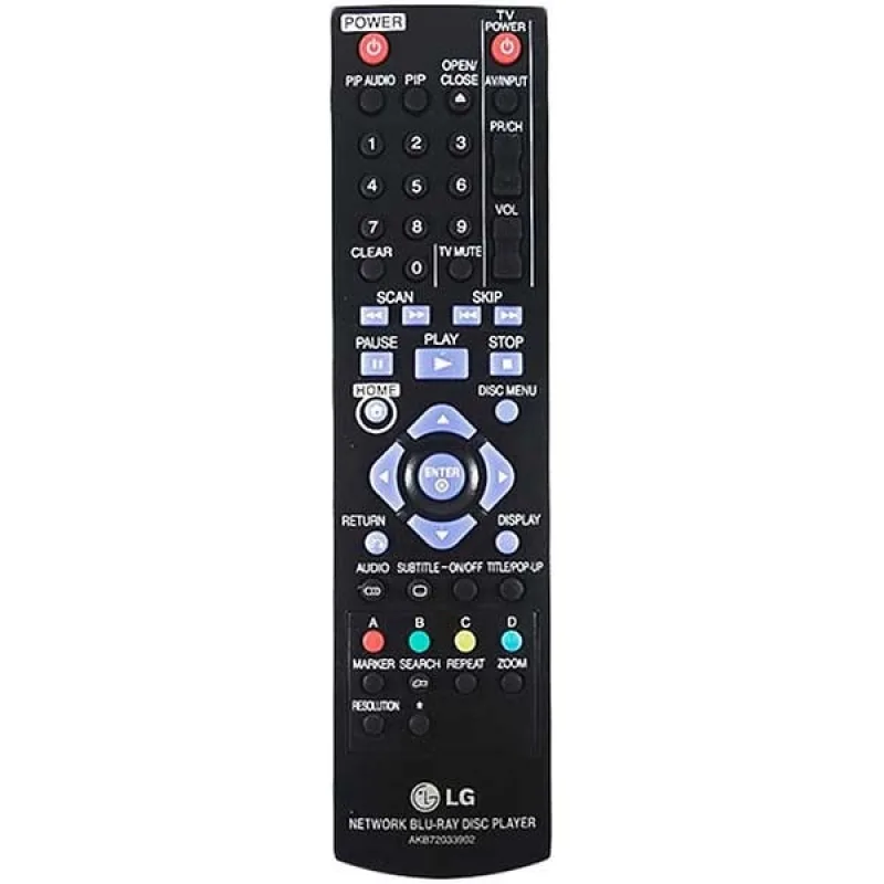 Пульт дистанційного керування для Blu-Ray програвача LG AKB72033902