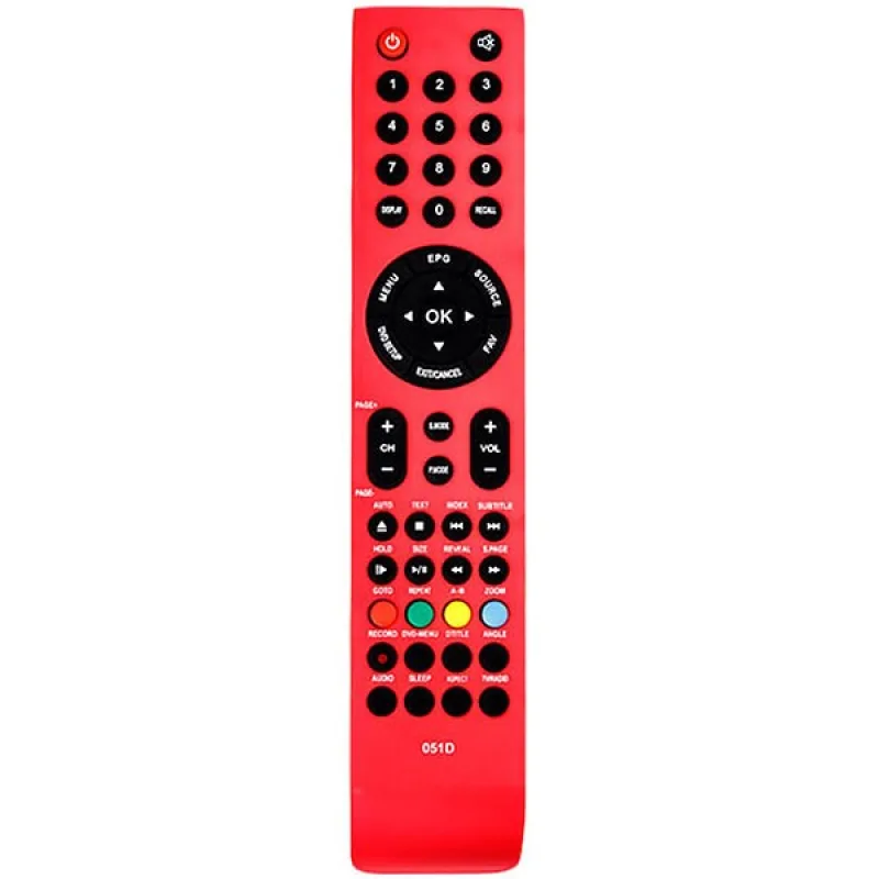Пульт дистанційного керування для телевізора Shivaki 051D RED