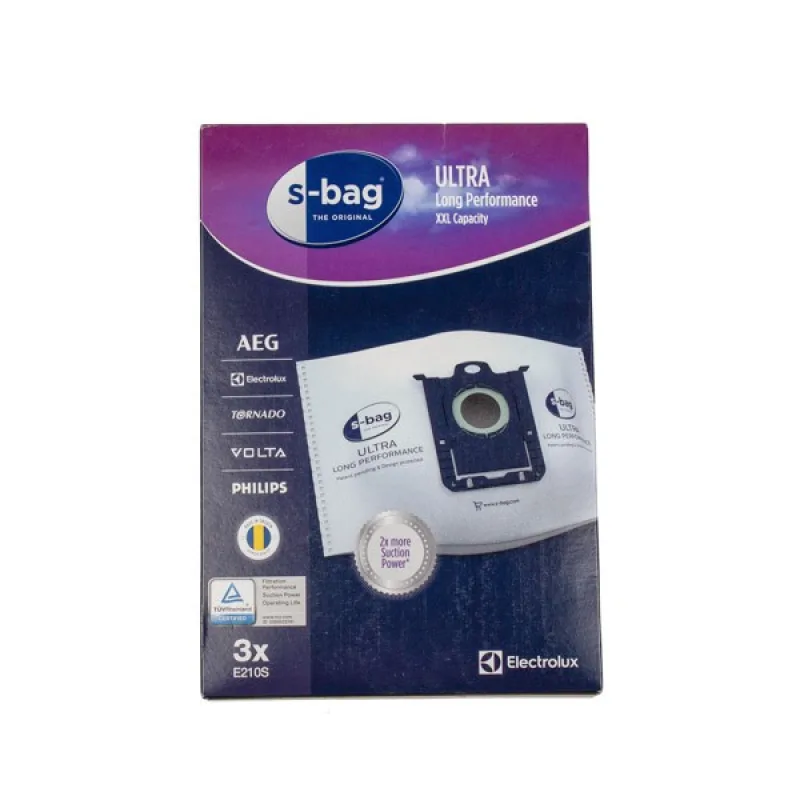 Мішки S-BAG E210S для пилососа Electrolux, Philips та ін., 900168461