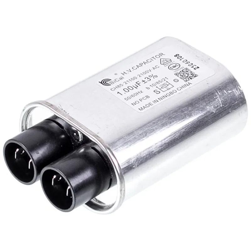 Конденсатор H.V. 1.00uF CH85 21100 2100V для мікрохвильвки Electrolux 4055064572