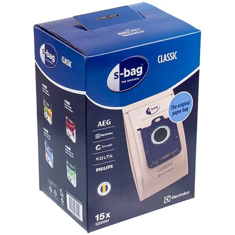 Мішки паперові для пилососа Electrolux 900168800, 15 шт