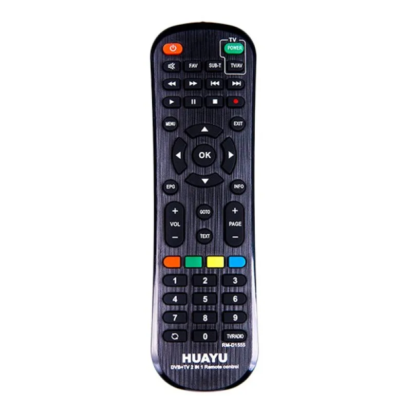 Пульт універсальний для DVB-T2 тюнерів RM-D1555 Huayu