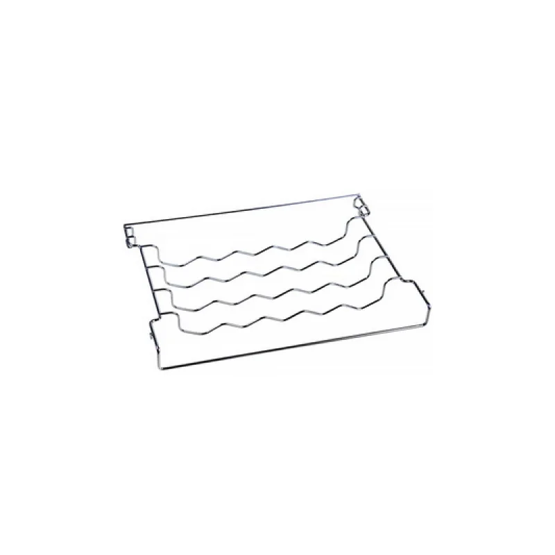 Полиця для пляшок у холодильник Samsung DA97-15743A 505x375x60mm (металева, хром)