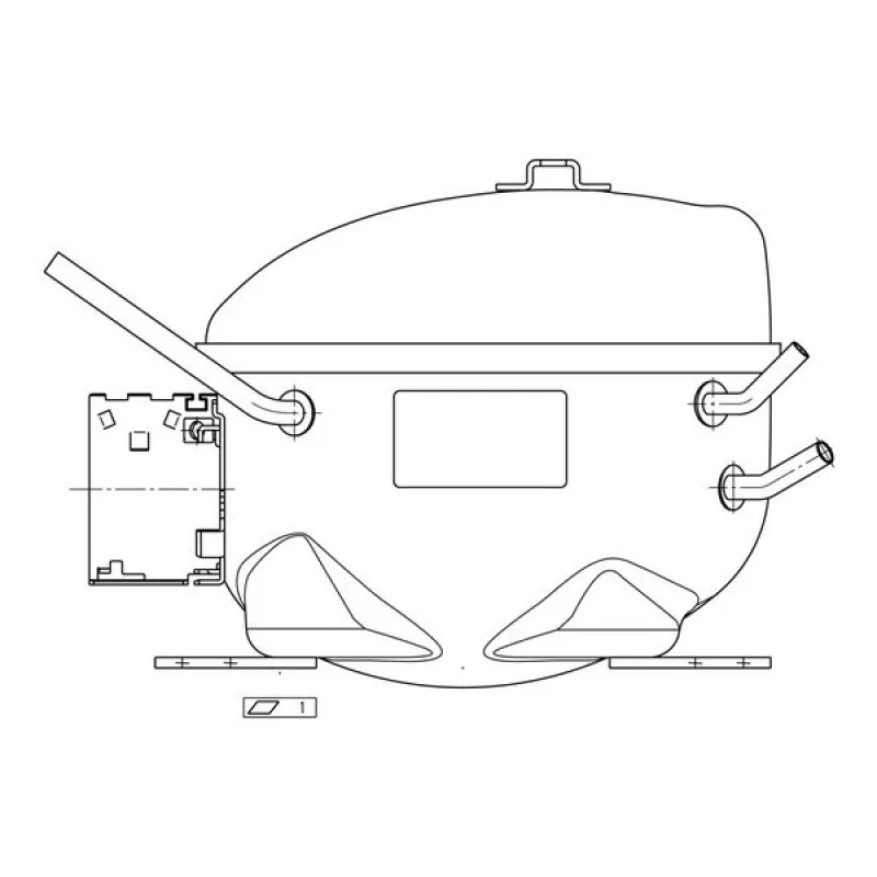 Компресор для холодильника Electrolux 2425751381 HKK70AA3