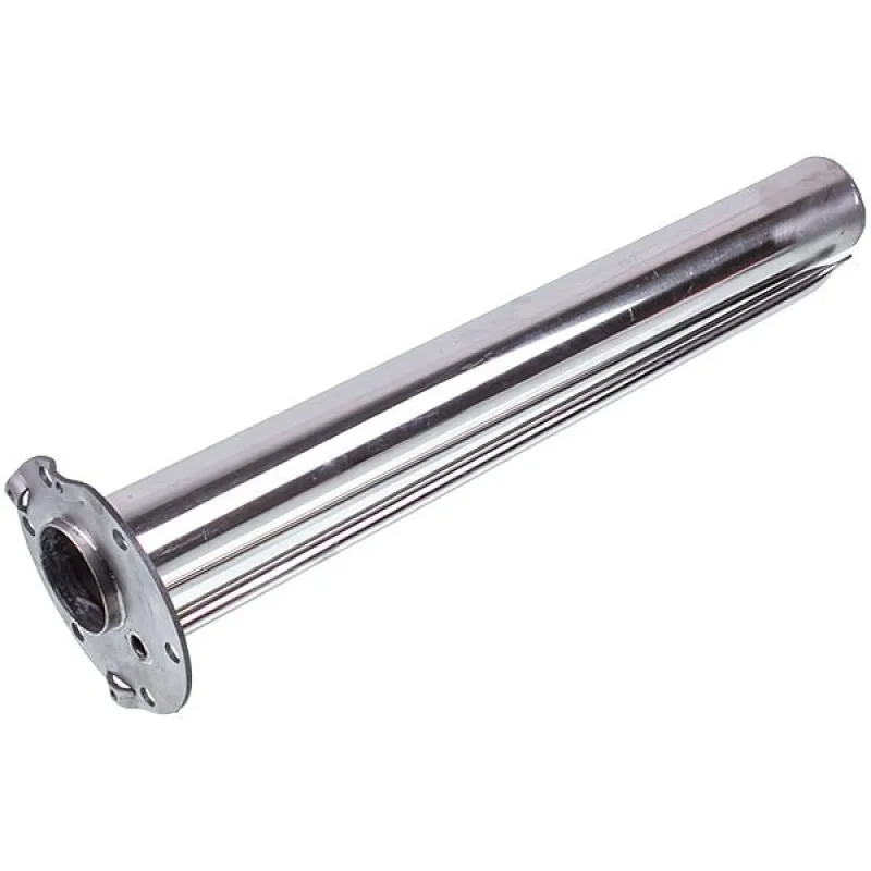 Фланець (нержав. сталь, D зовн.=120 mm, D колби=50 mm, L=450 mm) під сухий стеатитовий ТЕН для бойлера 2100 W Atlantic/ROUND MO00100T