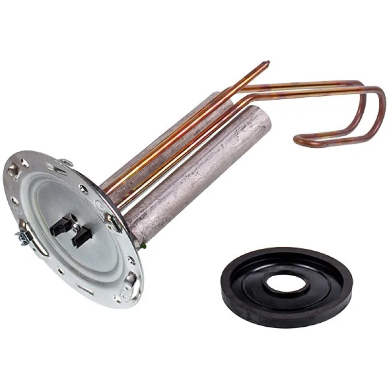 Тен фланцевий для бойлера Ariston 60002701 3000W (мідний) фланець D=170mm (під анод M8)