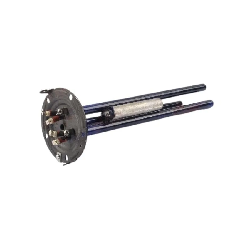 Фланець впускного бака з сухими тенами 2x750 W і анодом для бойлера Ariston 65154251